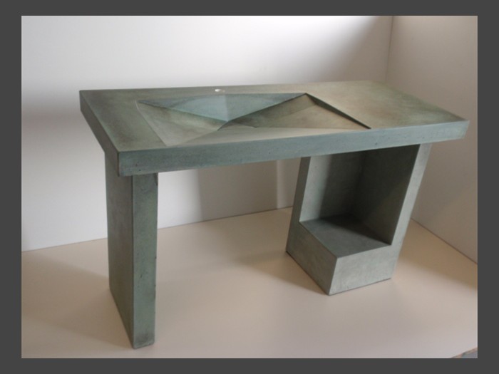 4 of 38    |    Pedestal Concrete Sink - Original Saeed Design